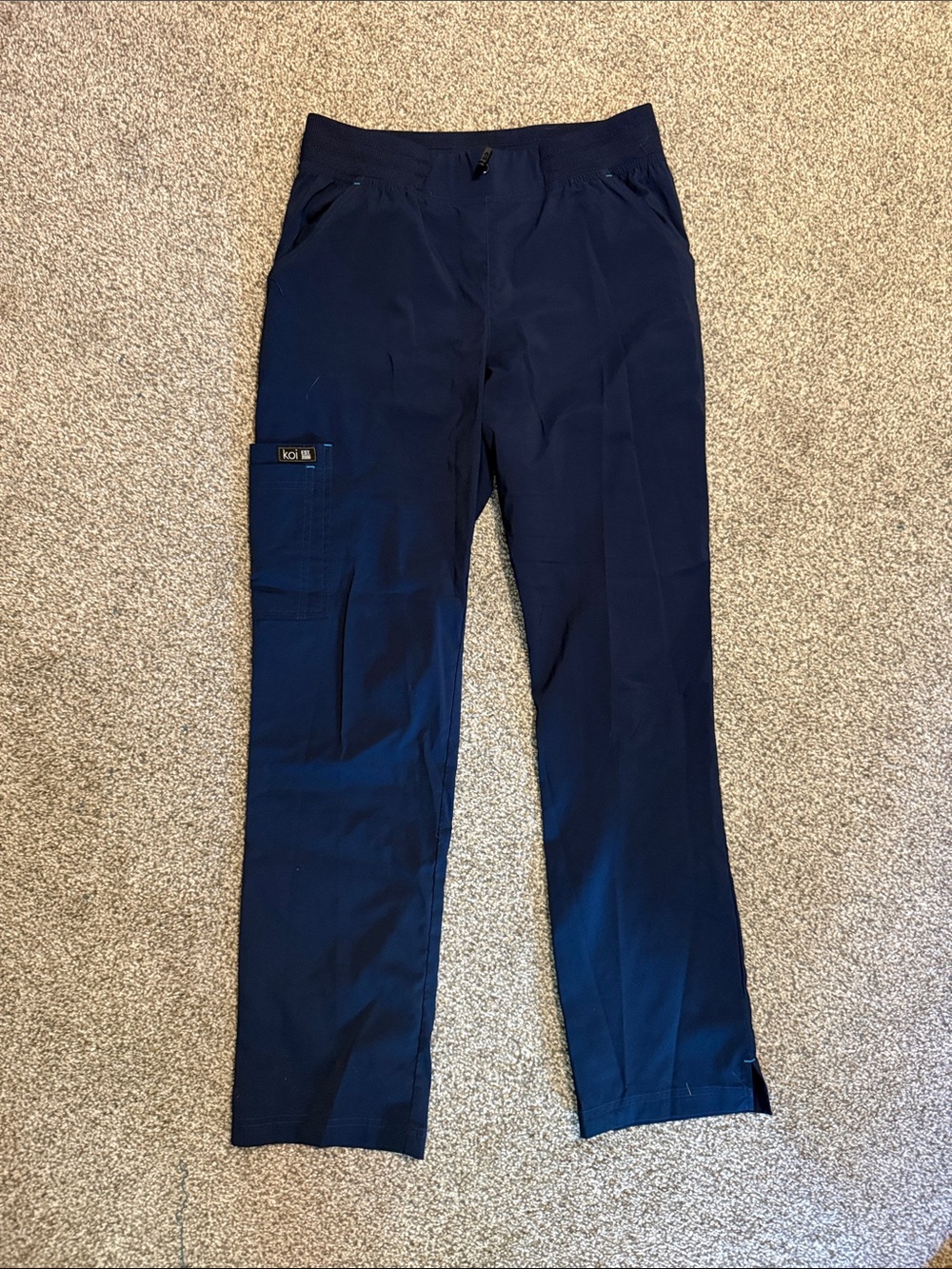 koi women’s Navy Cargo Scrub Pants